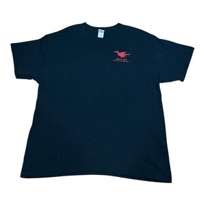 Deal's Gap Motorcycle Resort Shirt Mens XL Black Dragon 318 Curves Graphic Tee